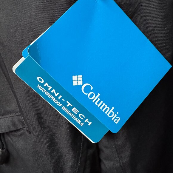 NWT Columbia Black Bugaboo Omnitech Snow/Ski/Snowboard Pants in Women's Small - Picture 4 of 13
